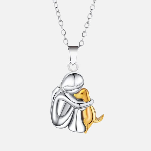 Olivia™| 925 Sterling Sølv Halskjede med Hund-Anheng