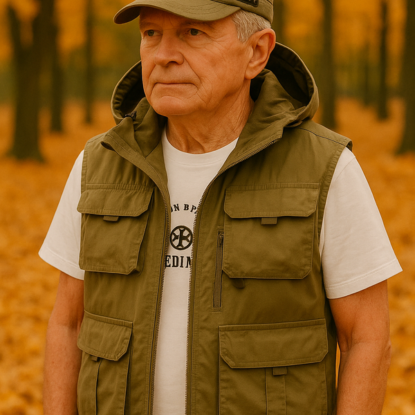 Colin™ – Hette Multi-Lomme Pustende Cargo Gilet