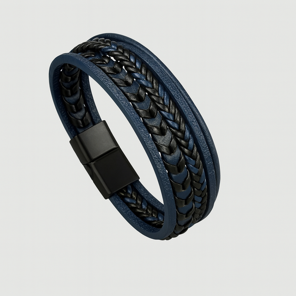 Ragnar™ Band – Lærflettet Vikingarmbånd (25 % til Movember)