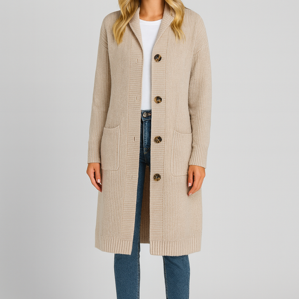 Lorène™ | Elegant lang damejakke