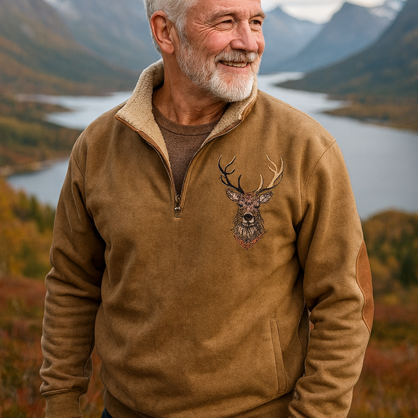 Christos™ Genser med hjortedetaljer