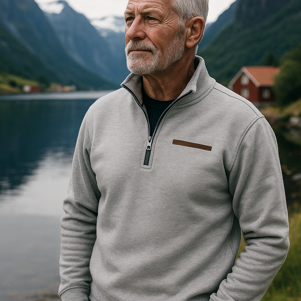 Bruno™ | Casual fleece-genser for menn