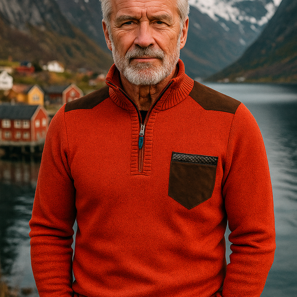 Bjorg™ Premium Herre Fleecejakke Med Glidelås