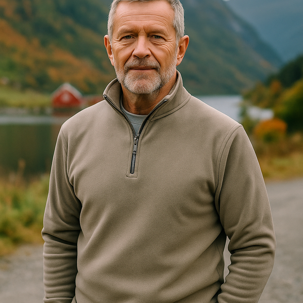 Leon™ - Moderne Elegant Fleecegenser