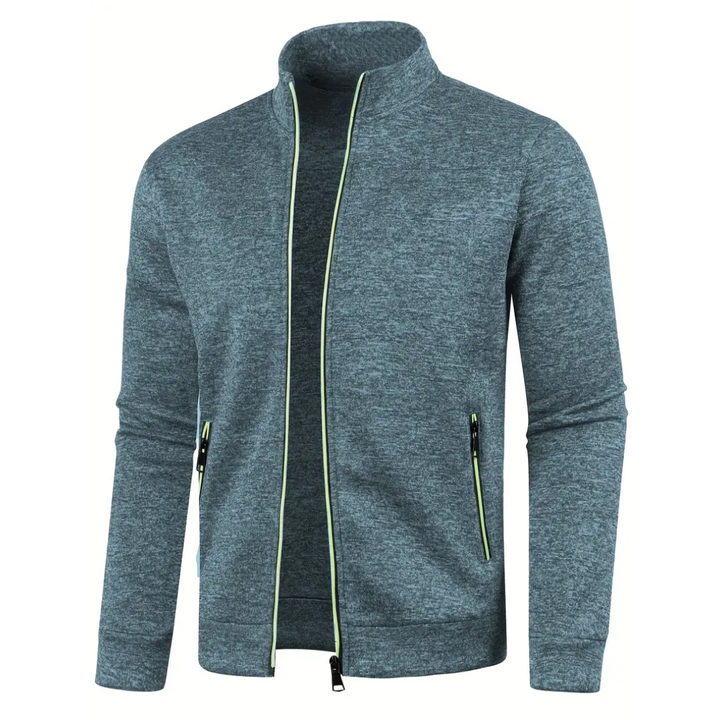 Clive™ – Klassisk Zip-Up Strikkegenser