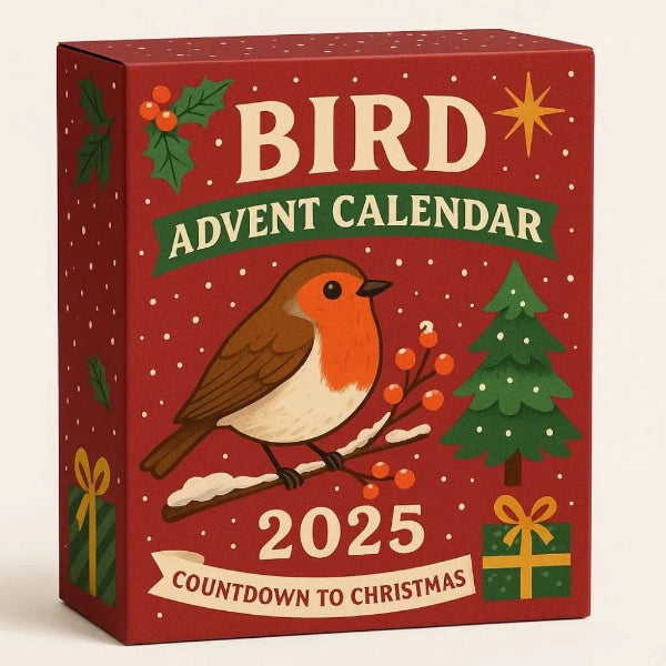 🐦 Fugl Adventskalender 2025 – JuleNedtelling med 24 søte mini-fuglefigurer