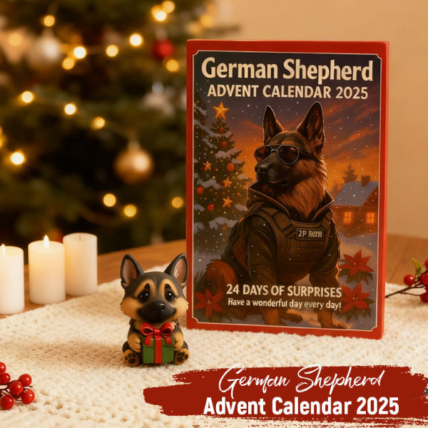 🎄🐾 Schæferhund Julekalender 2025 🎁