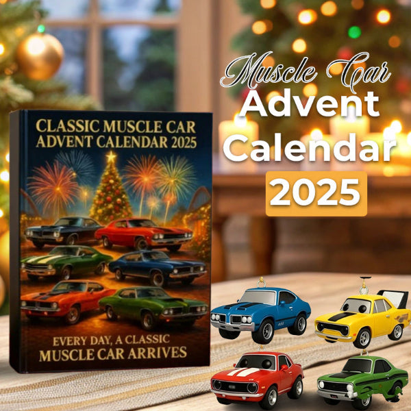 🎅🎄 Klassisk Muscle Car Adventskalender 2025