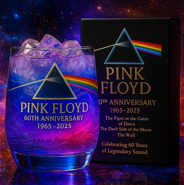 Pink Floyd™ 60-års Jubiléums Whiskeyglass