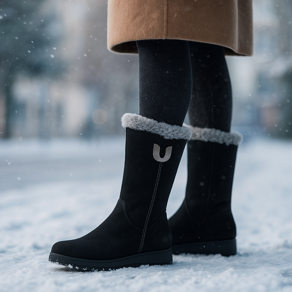 Sigrid™ – Skli­sikre Støvler med Myk Pelsfôr