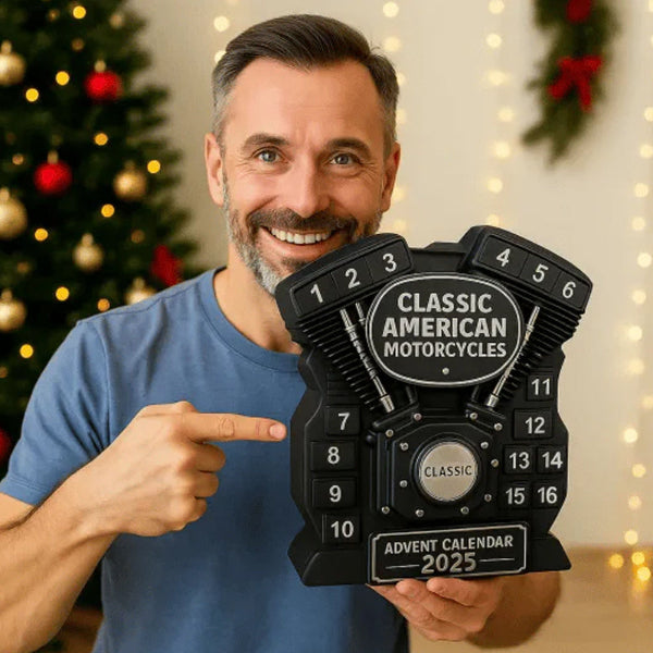 🏍️ Klassiske Motorsykler Julekalender 2025