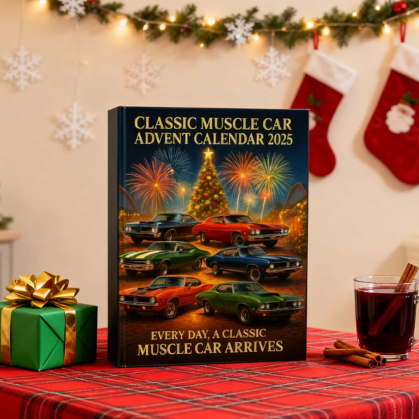 🎅🎄 Klassisk Muscle Car Adventskalender 2025