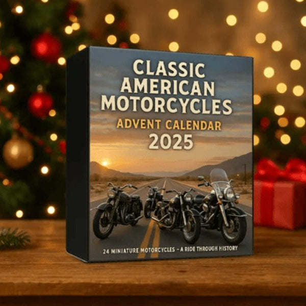 🏍️ Klassiske Motorsykler Julekalender 2025