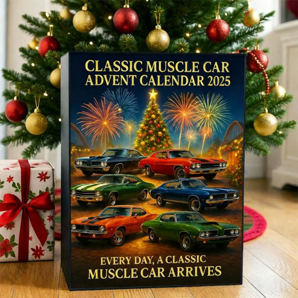 🎅🎄 Klassisk Muscle Car Adventskalender 2025
