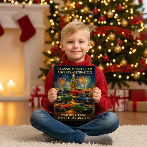 🎅🎄 Klassisk Muscle Car Adventskalender 2025