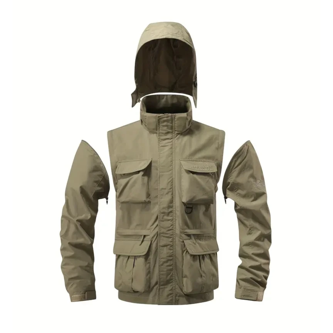 Edward™ – 2-i-1 Allværs Konverterbar Jakke