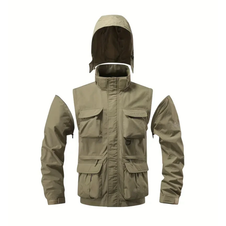 Edward™ – 2-i-1 Allværs Konverterbar Jakke