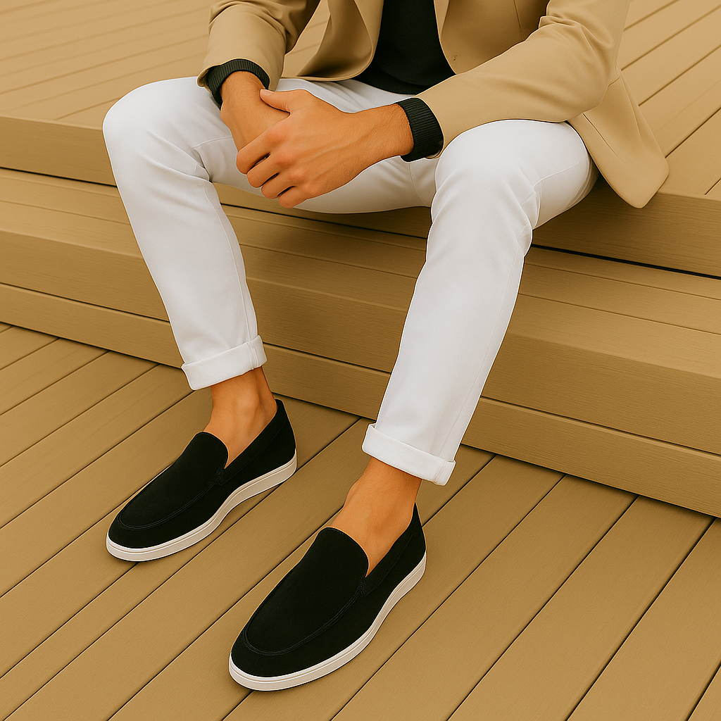 Arvid™ – Elegante semsket loafers