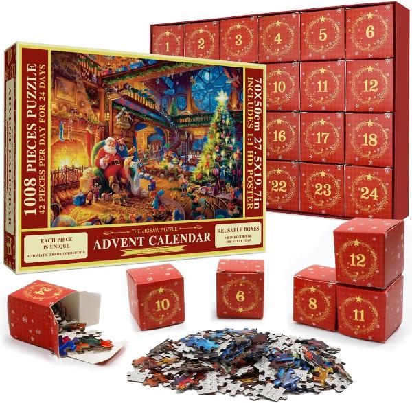 Luksus puslespill adventskalender
