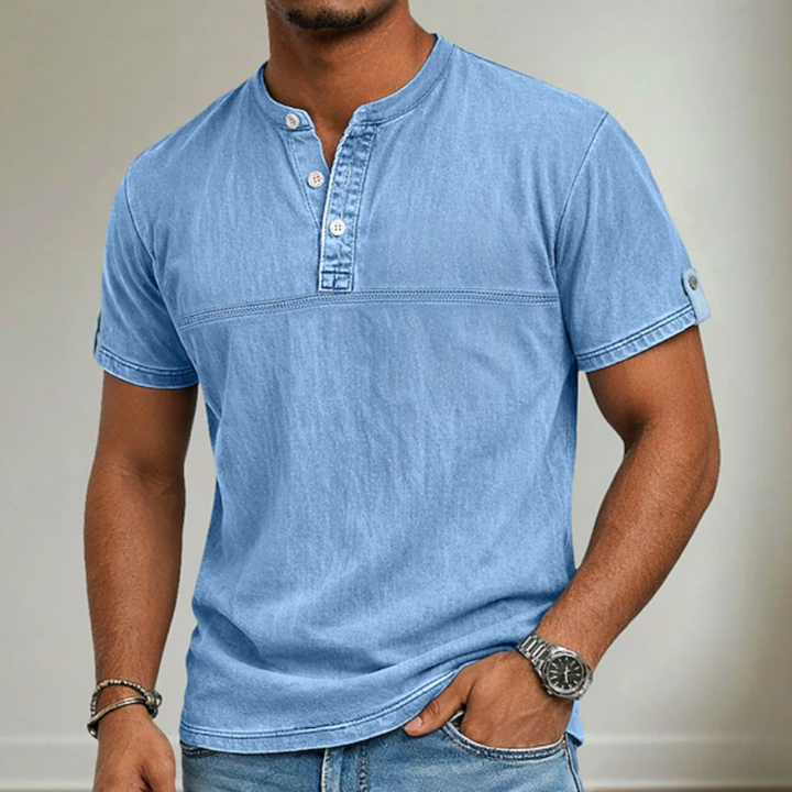 Eirik™ | Tidløs henley-t-skjorte