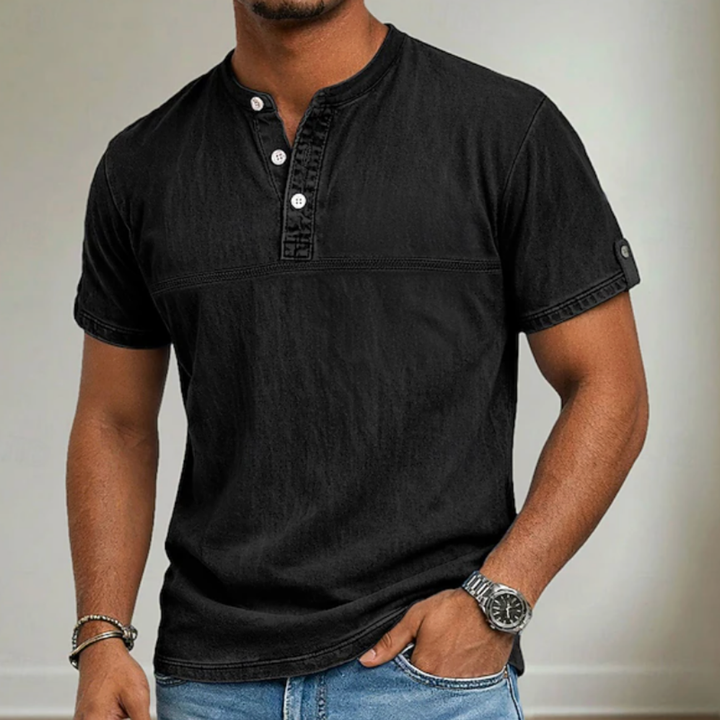 Eirik™ | Tidløs henley-t-skjorte