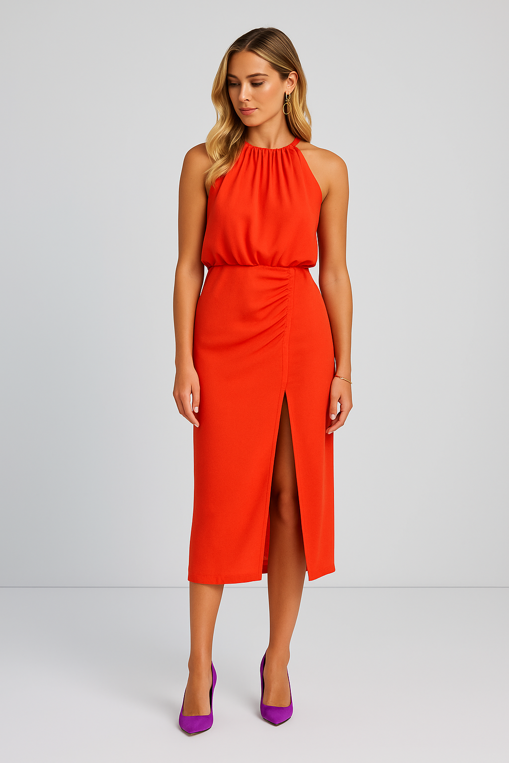 Solea™ — Sommer Midi Kjole | Bless