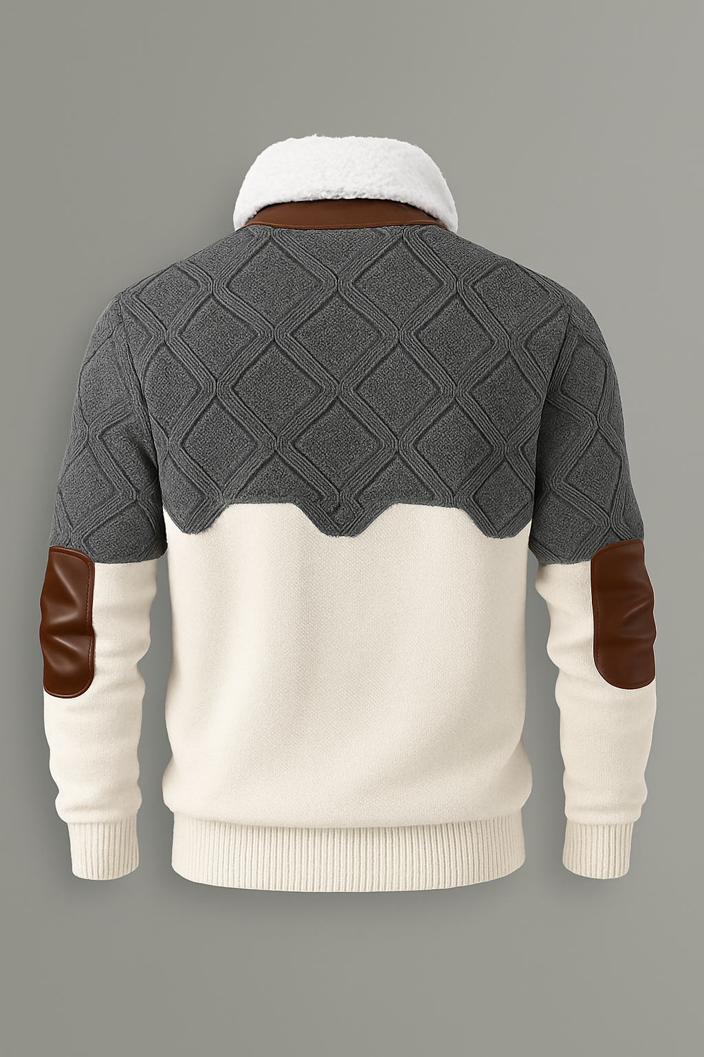 Fjordheim™ – Varm og tidløs vintergenser med fleecekrage