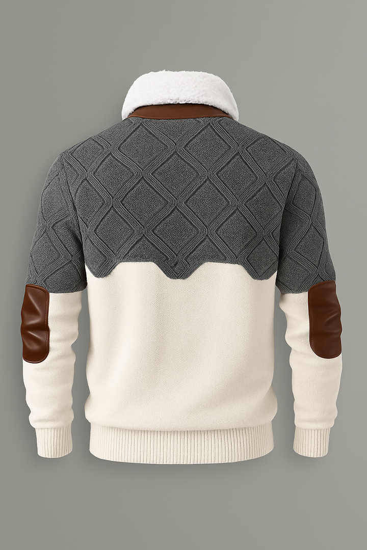 Fjordheim™ – Varm og tidløs vintergenser med fleecekrage