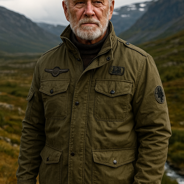 NORDHAGEN™ | Klassisk Militærjakke for Menn