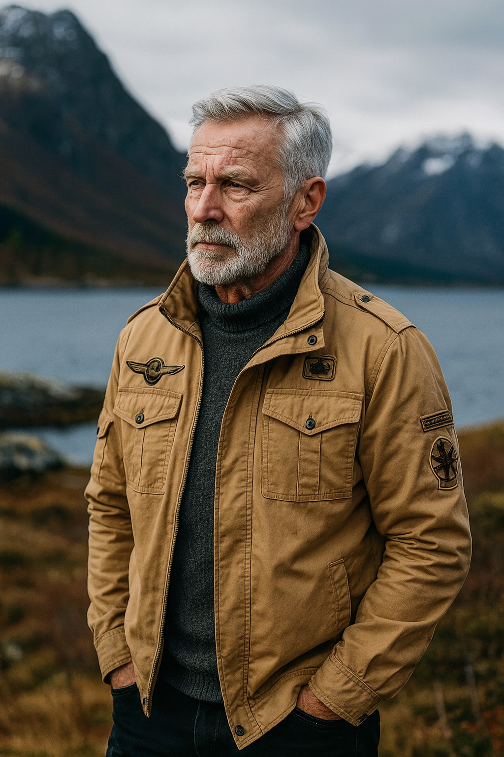 NORDHAGEN™ | Klassisk Militærjakke for Menn