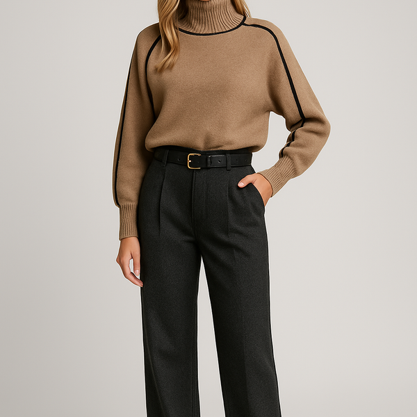 Emilie™ | Høyhalset Genser