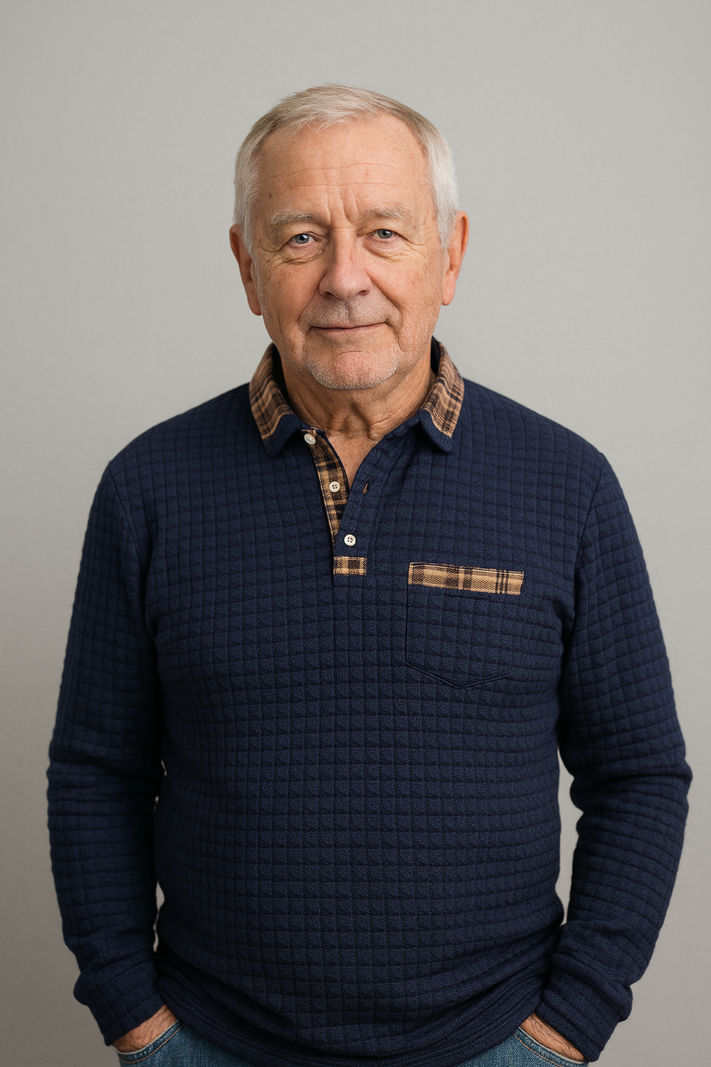 Axel™ | Stripete Polotrøye