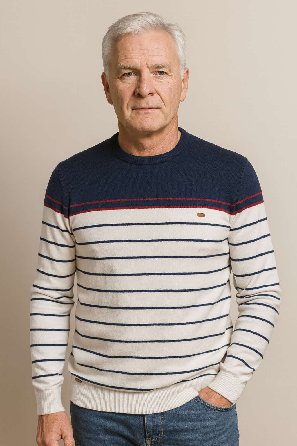 Adrien™ | Stripete Marinegenser