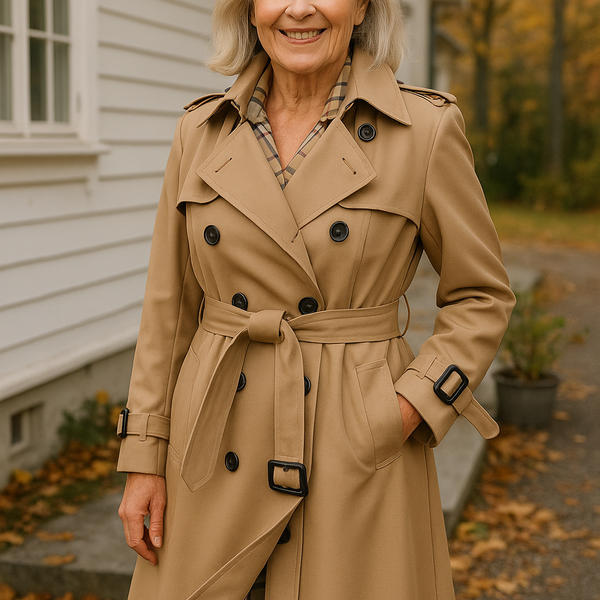 Heike™ | Klassisk Trenchcoat