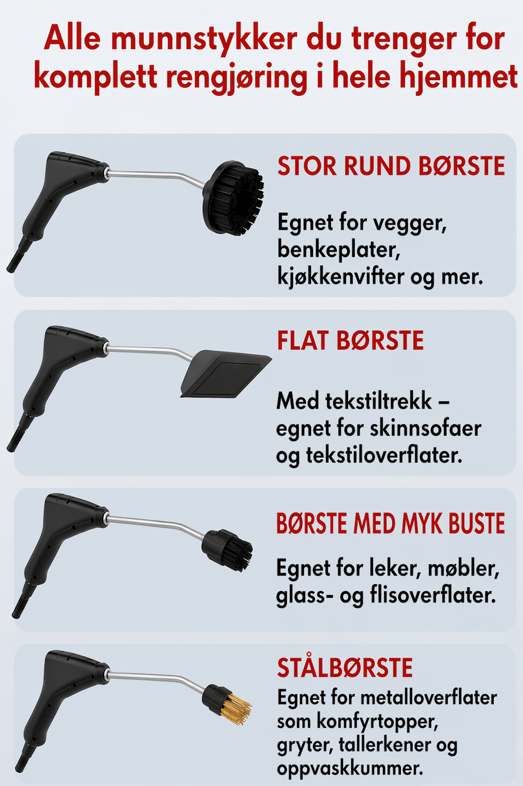 SteamMaster Pro 105°C - Dampvasker 3 BAR