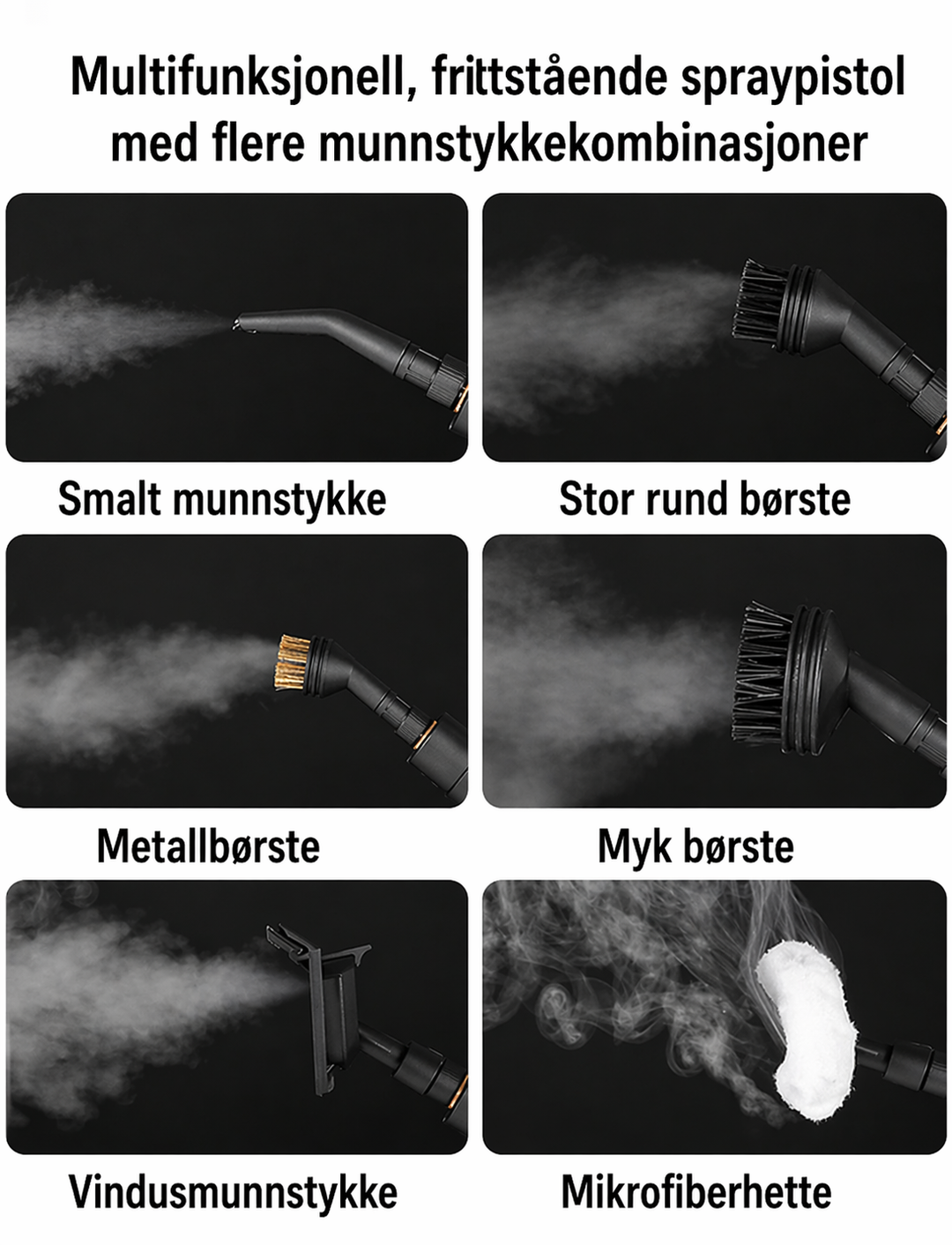 SteamMaster Pro 105°C - Dampvasker 3 BAR