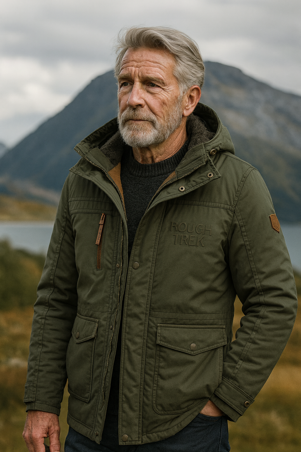 Jarl™ - Nordka vindtett vinter fleece varm jakke