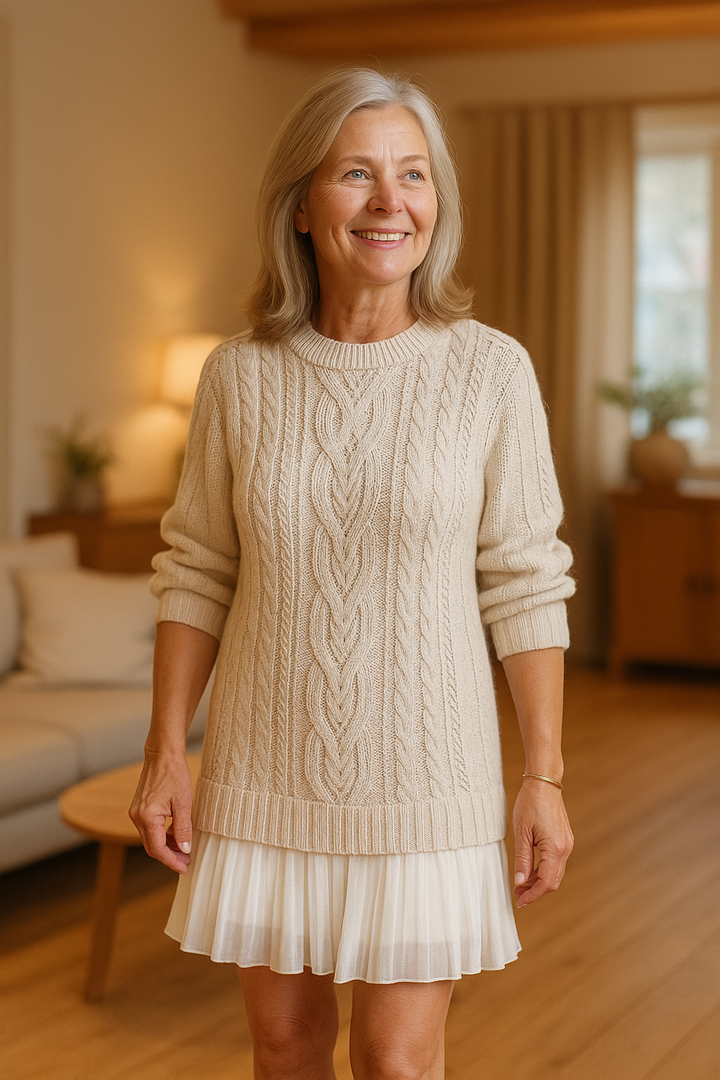 Gaëlle™ Strikket Kjole