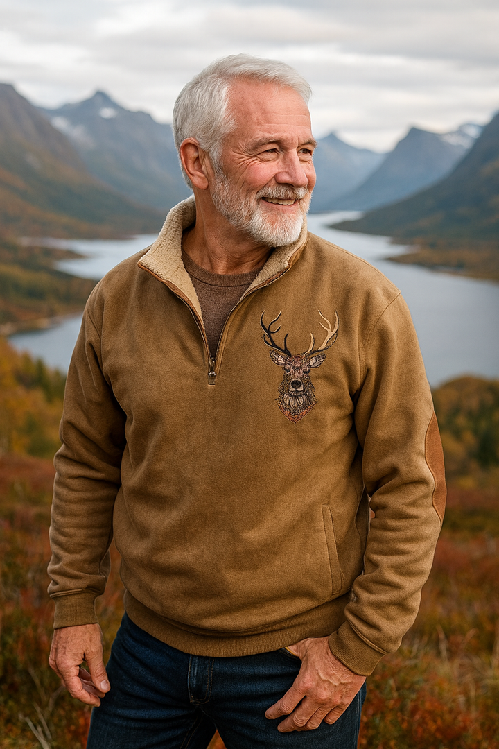 Christos™ Genser med hjortedetaljer