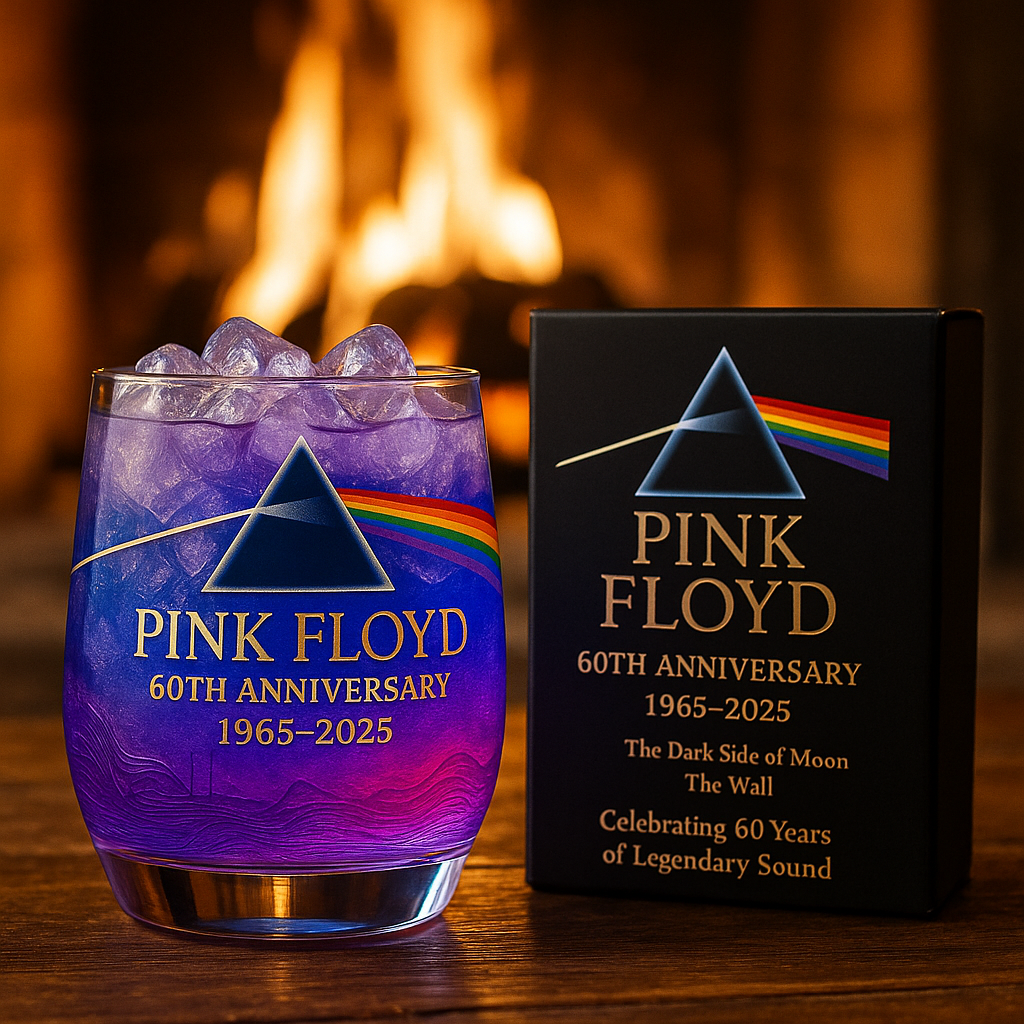 Pink Floyd™ 60-års Jubiléums Whiskeyglass