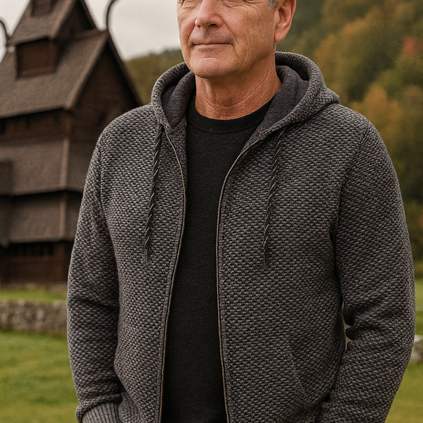 Bjørnar™ Strikket Hettejakke