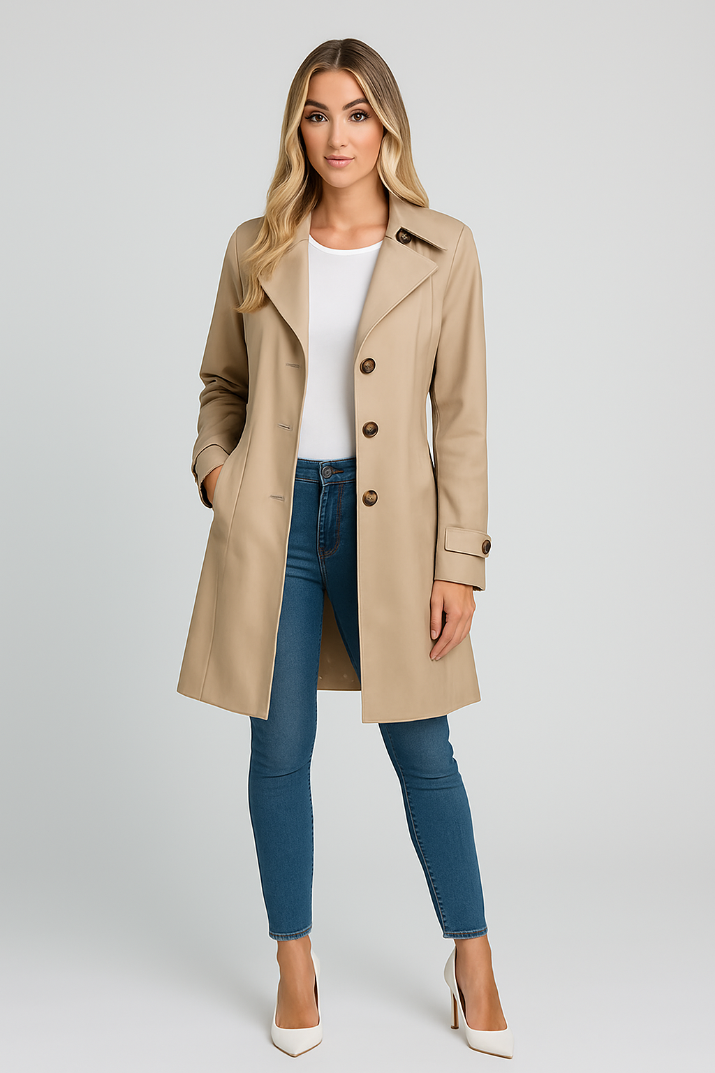 Daniela™ - Trenchcoat for våren