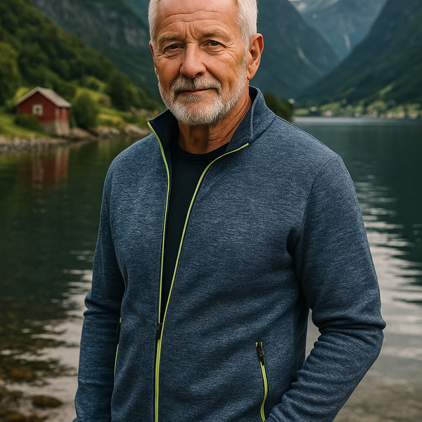 Clive™ – Klassisk Zip-Up Strikkegenser