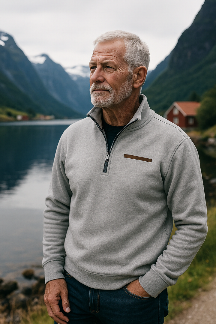 Bruno™ | Casual fleece-genser for menn