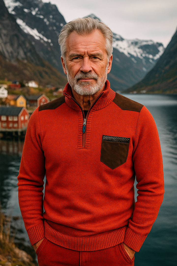 Bjorg™ Premium Herre Fleecejakke Med Glidelås