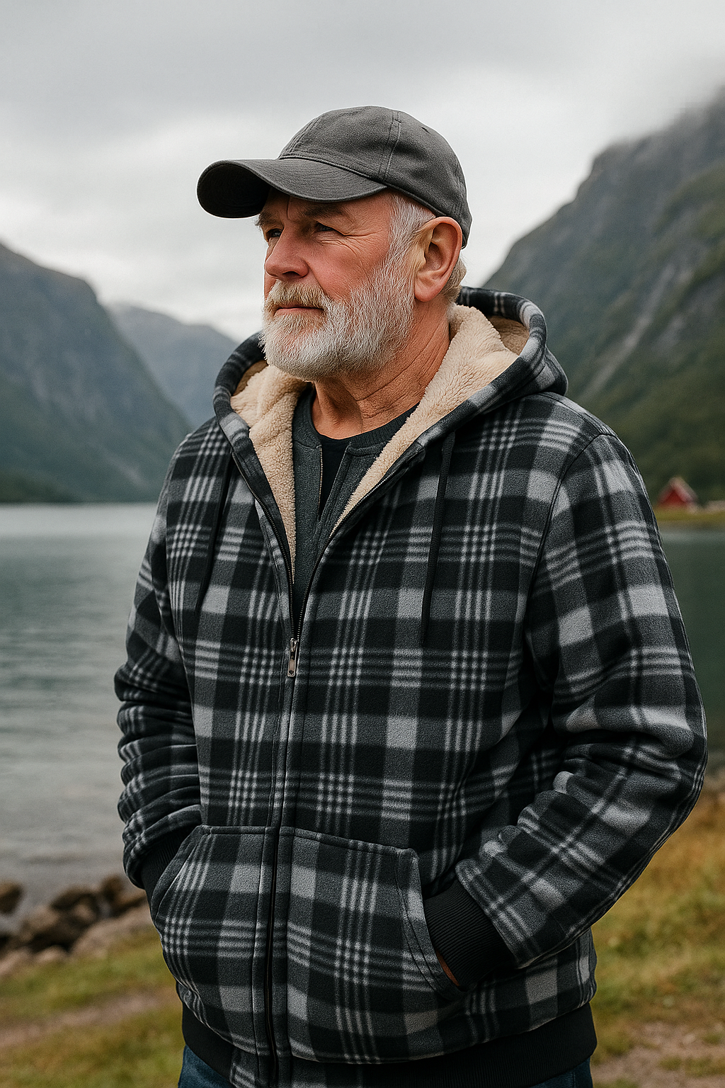 Magnus™ | Tidless Rutete Fleecejakke