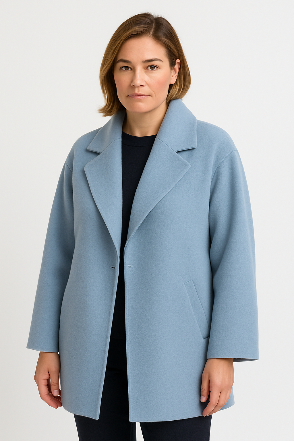 Sofia™ | Elegant ullkåpe for høst & vinter