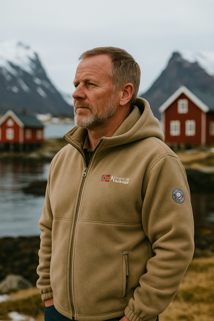 Larsen™ – Klassisk Termisk Fleecejakke for Norske Vintre