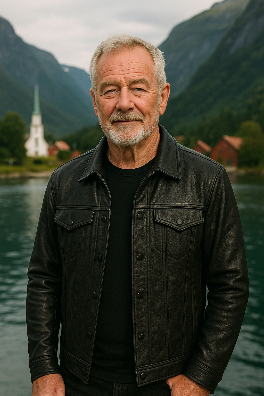 Darius™ | Premium Skinnjakke i Moto-stil