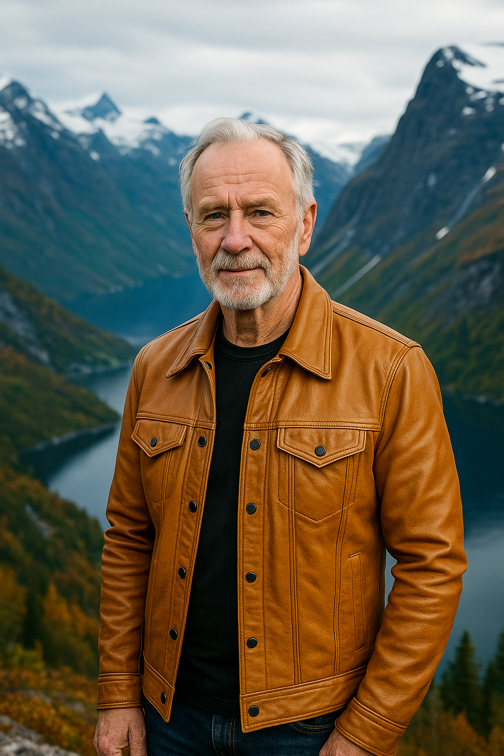 Darius™ | Premium Skinnjakke i Moto-stil